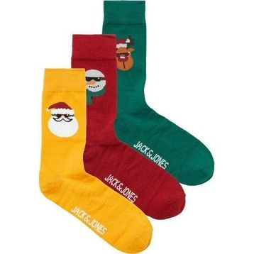 Jack & Jones 12246163 Cool X Mas 3'lü Erkek Çorap