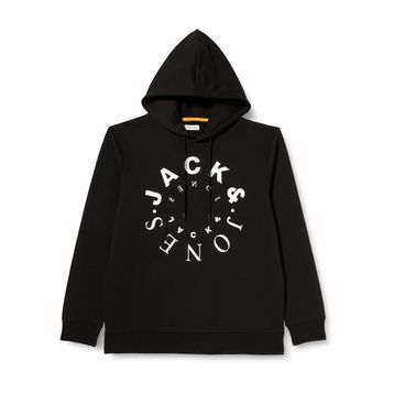 Jack & Jones 12247471 Siyah Erkek Sweatshirt
