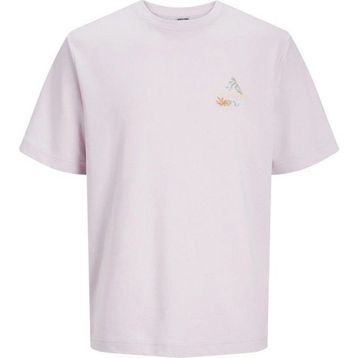 Jack & Jones 12253380 O Yaka Baskılı Kısa Kollu Beyaz Erkek T-shirt