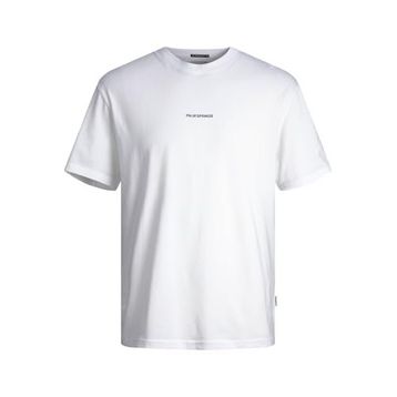 Jack & Jones 12255525 Raruba Landscape Beyaz Erkek T-shirt