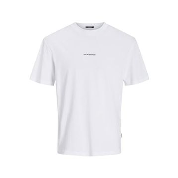 Jack & Jones 12255525 Raruba Landscape Beyaz Erkek T-shirt