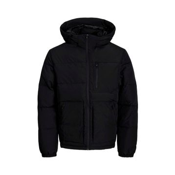 Jack & Jones 12258416 Jjeotto Puffer Siyah Erkek Mont