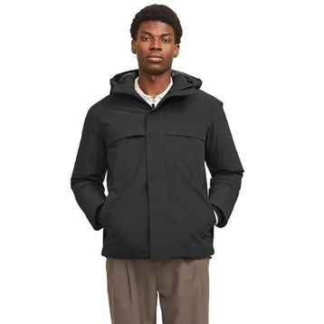 Jack & Jones 12259457 Siyah Erkek Outdoor Montu