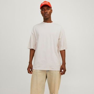 Jack & Jones 12259975-GREY Gri Charge Erkek T-Shirt