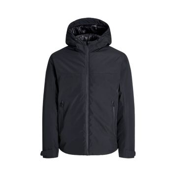 Jack & Jones 12260486-OBSIDYEN Jcoaiden Transitional Siyah Erkek Outdoor Montu