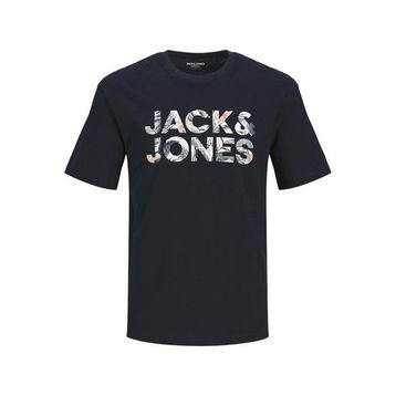 Jack & Jones 12268127 Ebran Logo Erkek Tişört