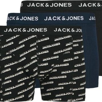 Jack & Jones 12270763 Brian 3'lü Erkek Boxer