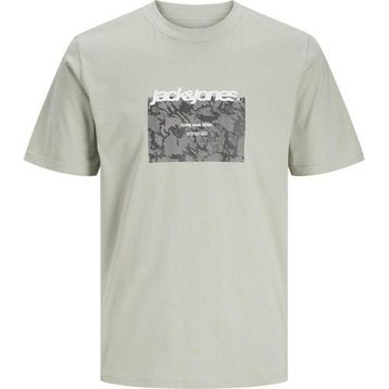 Jack & Jones 12273239 Tarmac Camo Front Erkek Tişört