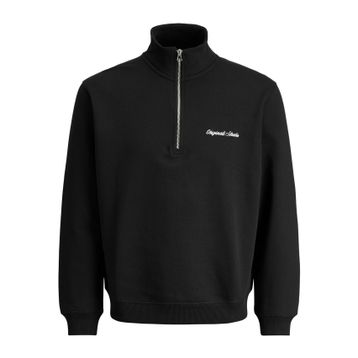 Jack & Jones 12282899-B Siyah Norrebro Erkek Sweatshirt