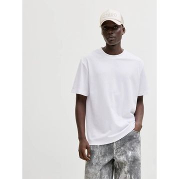 Jack & Jones 12289962 Fosıon Badge Relax Fit Erkek Tişört