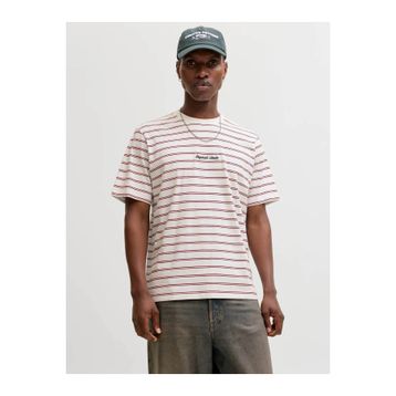 Jack & Jones 12291021 Norrebro Strıpe Çizgili Relax Fit Erkek Tişört