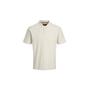 Jack & Jones 12293197-BW Summer Erkek Beyaz Polo Tişört
