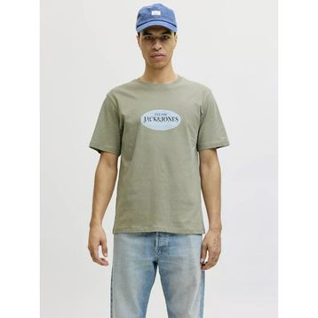 Jack & Jones 12297891 Catskılls Front Logo Regular Fit Erkek Tişört
