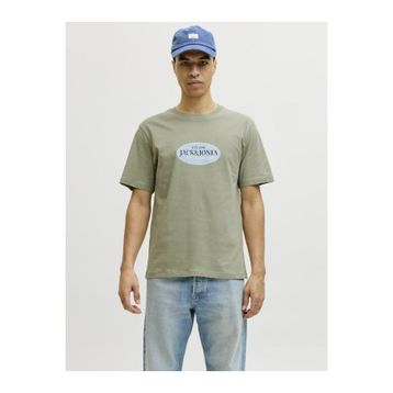 Jack & Jones 12297891 Catskılls Front Logo Regular Fit Erkek Tişört