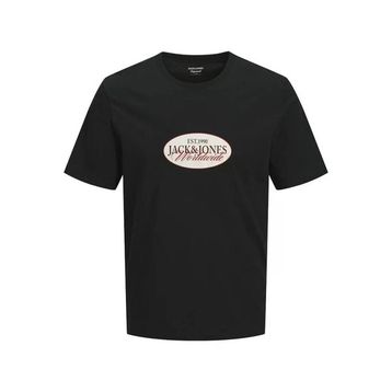 Jack & Jones 12297891 Catskılls Front Logo Regular Fit Erkek Tişört