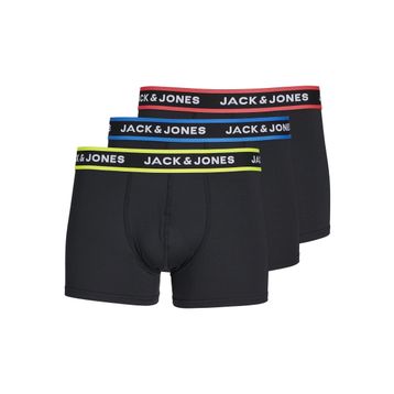 Jack & Jones Erkek Siyah 3'lü Boxer