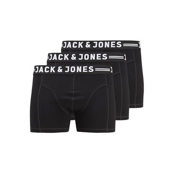 Jack & Jones Erkek Siyah 3'lü Boxer
