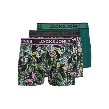 Jack & Jones Erkek Siyah 3'lü Boxer