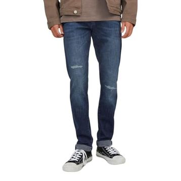 Jack & Jones Intelligence Jjiglenn JJFOX GE 224 Noos Blue Denim Erkek Jeans
