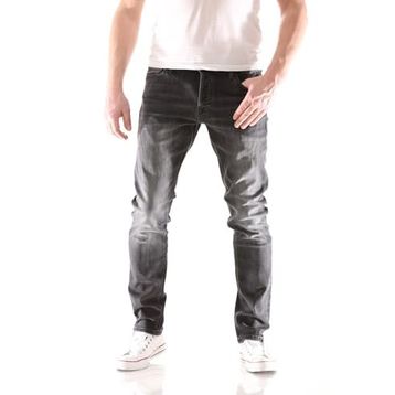 Jack & Jones Intelligence Jjiglenn Jjoriginal AM 817 Noos Siyah Denim Erkek Jeans