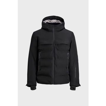 Jack & Jones Jcotarwin 12225287 Siyah Erkek Mont