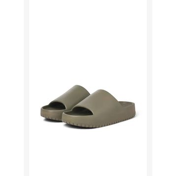 Jack & Jones JFWRIPPLE Moulded Slider 12274637 Haki Erkek Terlik