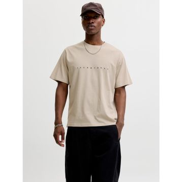 Jack & Jones Jjestar Jj Tee Ss Noos Moonbeam Erkek T-shirt