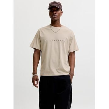 Jack & Jones Jjestar Jj Tee Ss Noos Moonbeam Erkek T-shirt