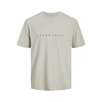 Jack & Jones Jjestar Jj Tee Ss Noos Moonbeam Erkek T-shirt