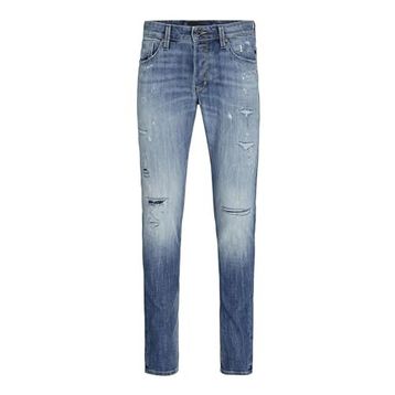 Jack & Jones Jjiglenn Jjblair GE 702 SN Blue Denim Erkek Jean Pantolon