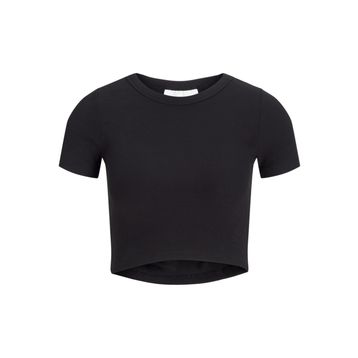 Jack & Jones Jjxx Jxflorie Ss Rib Tee Noos Siyah Kadın T-shirt