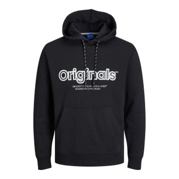 Jack & Jones Jorlakewood Sweat Hood BF LN Siyah Erkek Sweatshirt