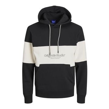 Jack & Jones Jorlakewood Sweat Hood BF LN Siyah Erkek Sweatshirt