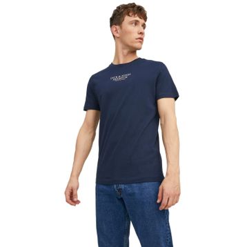 Jack & Jones Jprbluarchie SS Tee Crew Neck Noos Lacivert Erkek T-shirt