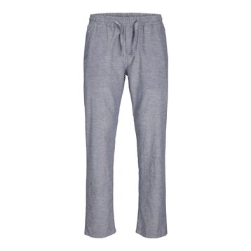Jack & Jones Jpstkane Jjsummer Linen Blend Jogger SN Soluk Mavi Erkek Pantolon
