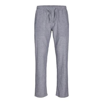 Jack & Jones Jpstkane Jjsummer Linen Blend Jogger SN Soluk Mavi Erkek Pantolon