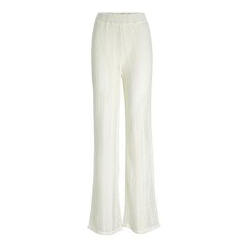 Jack & Jones Jxellie Hw Loose Pant JRS LN Vanilya Rengi Kadın Pantolon