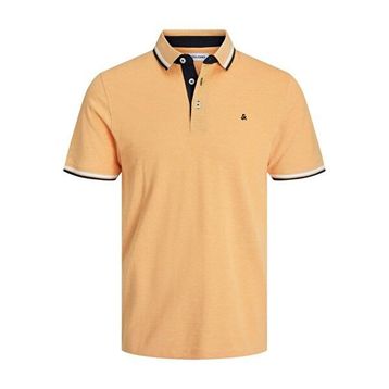 Jack & Jones Paulos Erkek Turuncu Klasik Yaka Polo Tişört