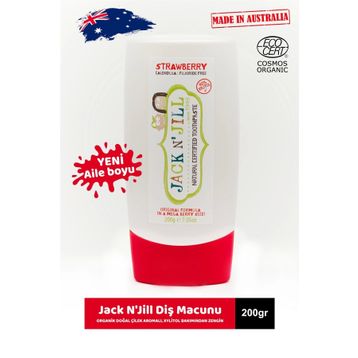 Jack N'Jill Çilek Aromalı 200 ml Diş Macunu