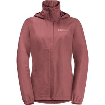 Jack Wolfskin 1111202 Stormy Point 2L Koyu Pembe Kadın Outdoor Ceket