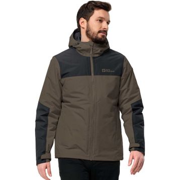 Jack Wolfskin 1114321 Kahverengi Jasper Ins JKT M Erkek Mont