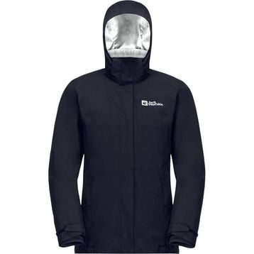 Jack Wolfskin 1116321 Luntal 3in1 W Outdoor Siyah Kadın Mont