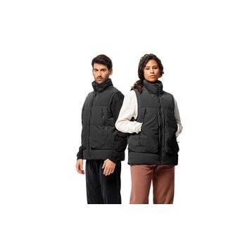 Jack Wolfskin 1207621-6502 Siyah Dellbrueck Vest Unisex Outdoor Yeleği