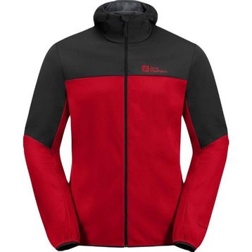 Jack Wolfskin 1306923 Feldberg Kırmızı Hoody M Softshell Erkek Ceket