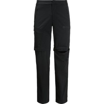 Jack Wolfskin 1508301-6000-Siyah N Glastal Zip Erkek Outdoor Pantolon