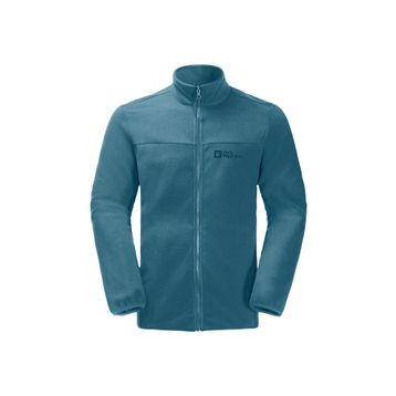 Jack Wolfskin 1710551-4133 BEILSTEIN FZ M Düz Mavi Erkek Polar Sweatshirt