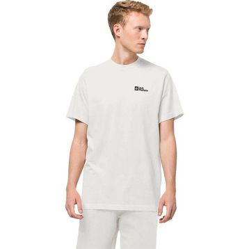 Jack Wolfskin 1808382 Essential Beyaz Erkek T-Shirt