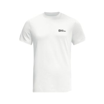 Jack Wolfskin 1808382_6000 ESSENTIAL T M Bisiklet Yaka Siyah Erkek T-shirt