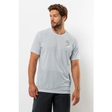Jack Wolfskin 1809941TR Vonnan S/S Graphic T Erkek T-shirt
