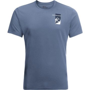 Jack Wolfskin 1809941TR Vonnan S/S Graphic T Erkek T-shirt